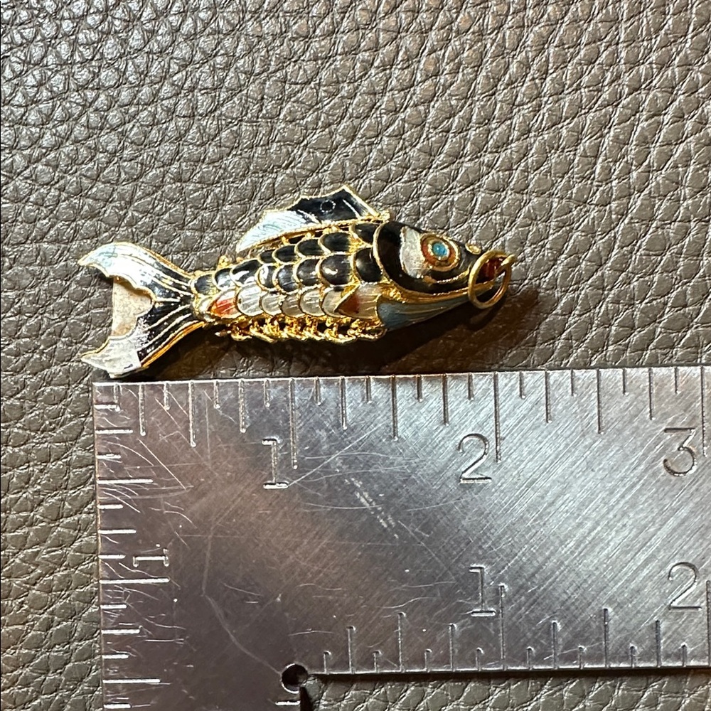 Vintage Enamel Koi Fish - Pick One - Picture 8 of 8